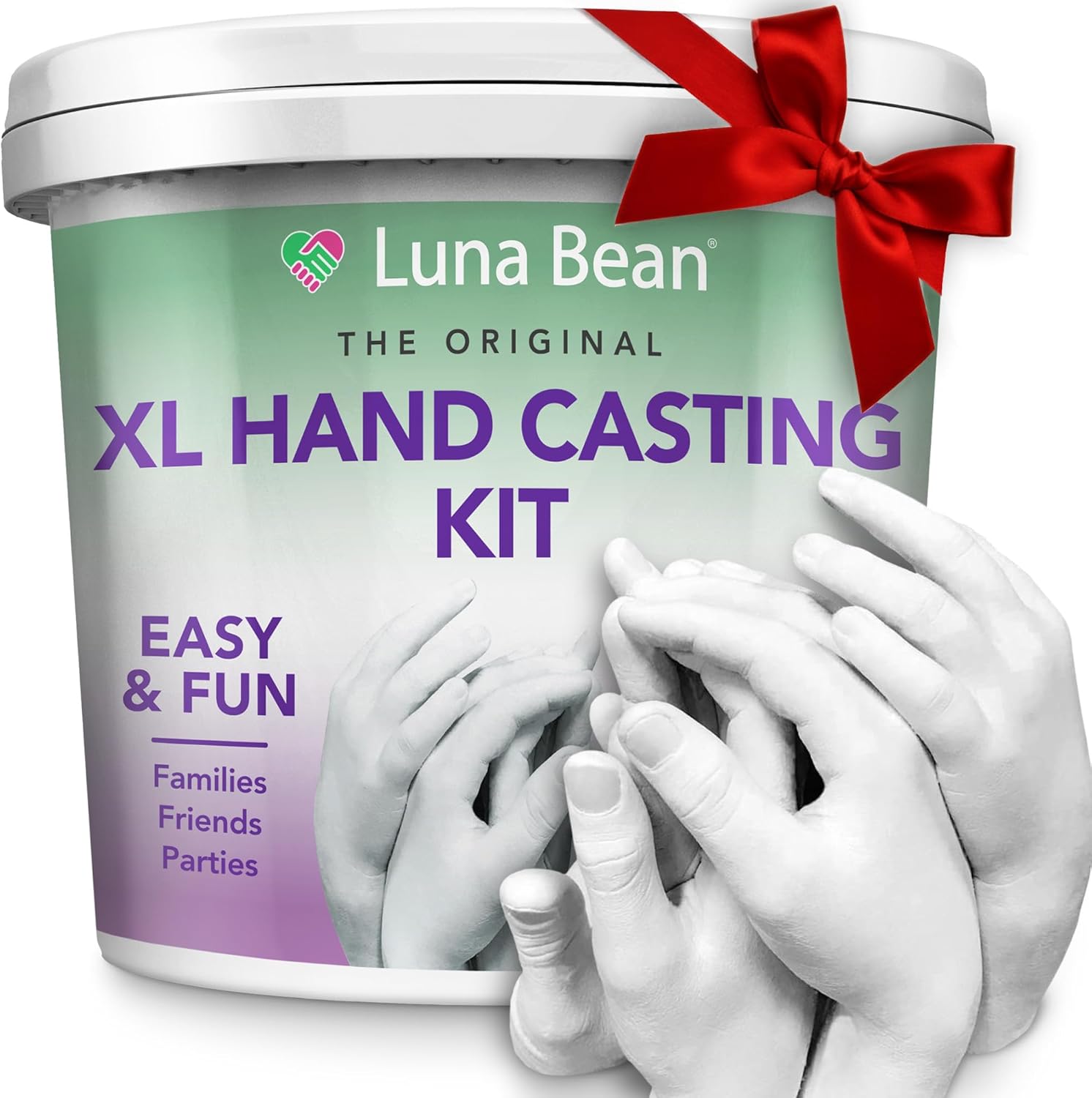 ⭐Valentines Day Gifts ⭐ Hand Casting Kit – The Original Hand Mold Kit for Couples –