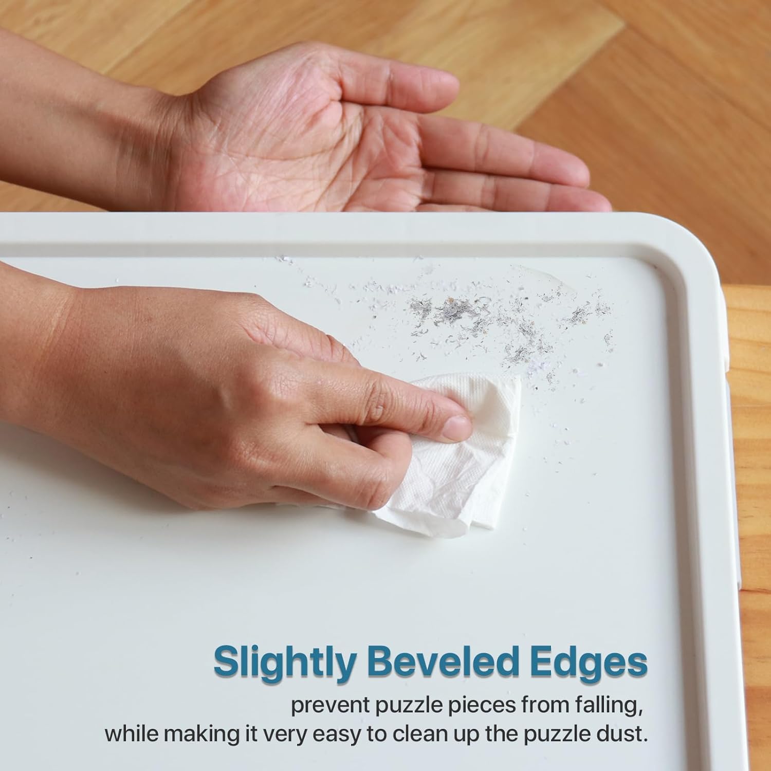 ⏰ LAST DAY 65% OFF 💥 1500 Pieces Rotating Plastic Puzzle Board with Drawers and Cover, 35"x27" Portable Spinning Jigsaw Puzzle Table for Adults, Upgraded Lazy Susan, Ideal Gift for Mum