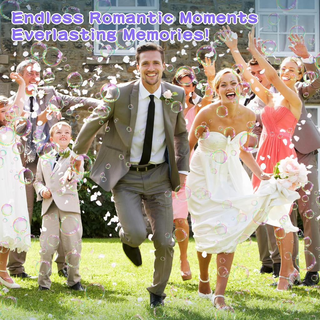 Bubble Gun, 69 Holes Bubble Machine Bubbles Kids Toys for Boys Girls Age 3 4 5 6 7 8 9 10 11 12 Year Old, Summer Outdoor Toy Birthday Wedding Party Halloween Favors