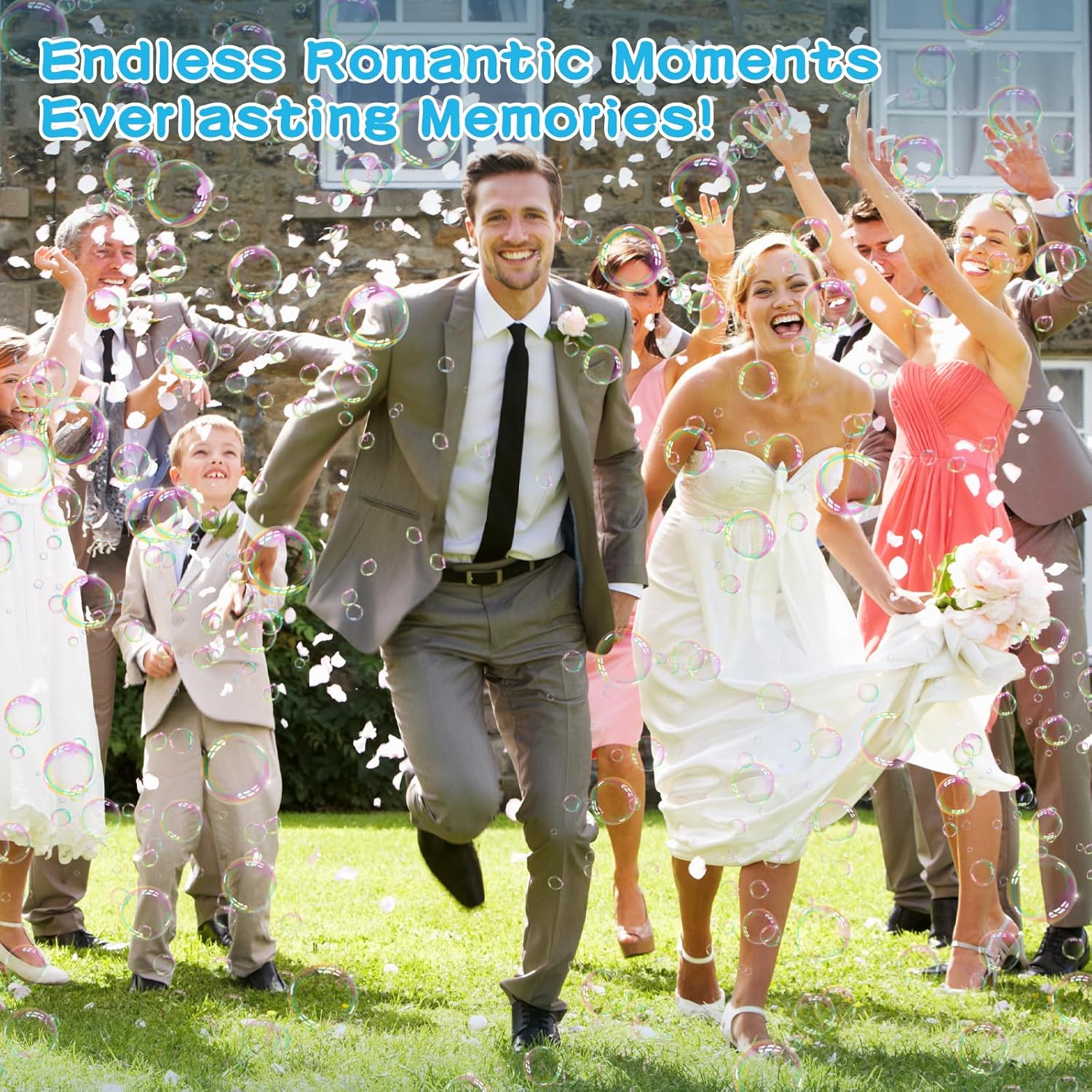 Bubble Gun, 69 Holes Bubble Machine Bubbles Kids Toys for Boys Girls Age 3 4 5 6 7 8 9 10 11 12 Year Old, Summer Outdoor Toy Birthday Wedding Party Halloween Favors